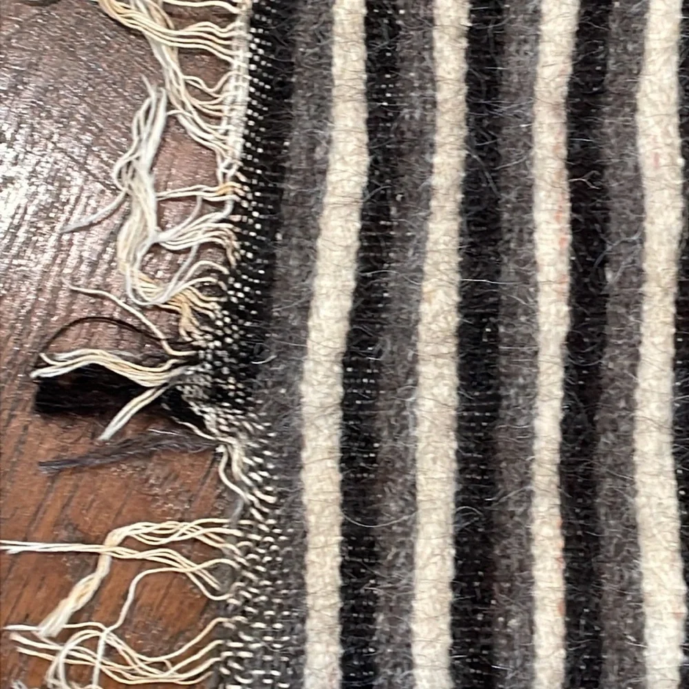 Vintage mohair rug